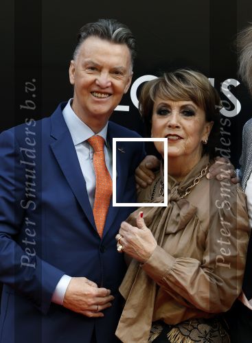Amsterdam 11 april 2022
Premiere documentaire Louis  over het leven van Louis v Gaal in Tuschinski. Louis kwam samen met zijn vrouw Truus.