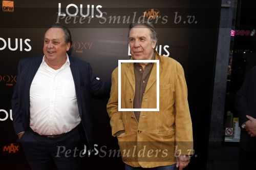 Amsterdam 11 april 2022
Premiere documentaire Louis  over het leven van Louis v Gaal in Tuschinski. Louis kwam samen met zijn vrouw Truus. Maarten Spanjer