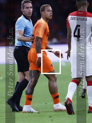 Amsterdam, 6 September 2018
Nederland-Peru, eindstand 2-1
Memphis Depay