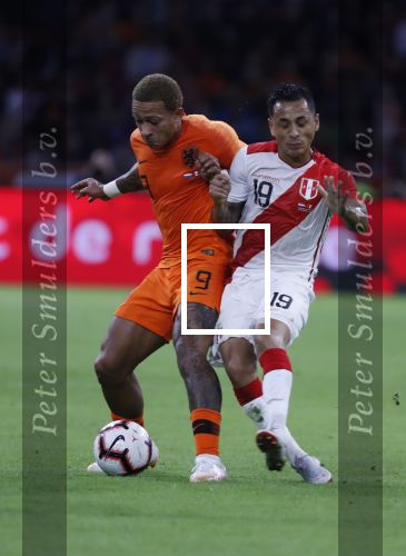 Amsterdam, 6 September 2018
Nederland-Peru, eindstand 2-1
Memphis Depay