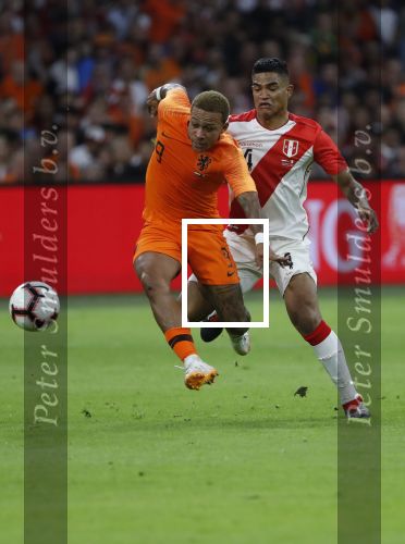 Amsterdam, 6 September 2018
Nederland-Peru, eindstand 2-1
Memphis Depay