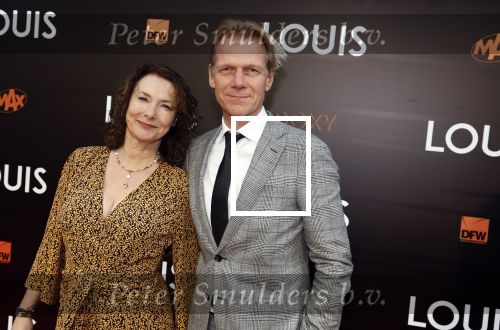 Amsterdam 11 april 2022
Premiere documentaire Louis  over het leven van Louis v Gaal in Tuschinski. Louis kwam samen met zijn vrouw Truus. Menno Bentveld met zijn vrouw