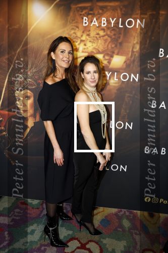 Amsterdam 9 januari 2022
Premiere Babylon in Tuschinski. Miluska v t Lam met ...