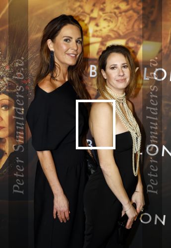 Amsterdam 9 januari 2022
Premiere Babylon in Tuschinski. Miluska v t Lam met ...