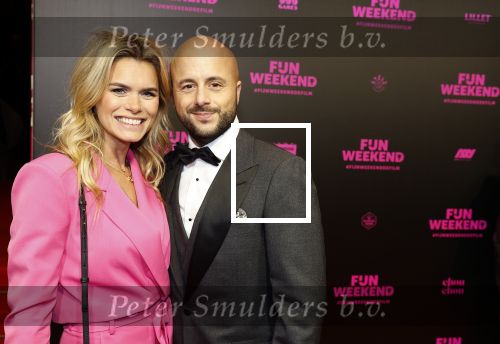 Amsterdam 16 januari 2023
Premiere Fijn weekend in Tuschinski.
De cast bestaat uit oa Sarah Chronis Carolien Spoor Jon karthaus Lisa Zweerman Steef de Bot Kay Greidanus en Aus Greidanus sr.