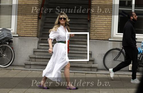 Amsterdam 12 april 2022
Nikkie Plessen op straat in Amsterdam zuid
