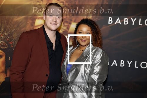 Amsterdam 9 januari 2022
Premiere Babylon in Tuschinski.
Noel v Kleef met haar vriend Thom