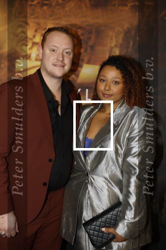 Amsterdam 9 januari 2022
Premiere Babylon in Tuschinski.
Noel v Kleef met haar vriend Thom