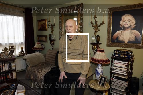Den Haag 31 december 2022
Paragnost / helderziende Peter Seeland in zijn huis / appartement in Den Haag.