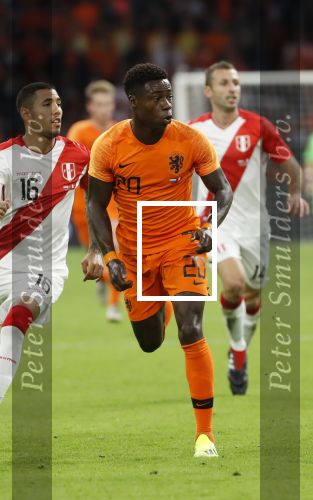 Amsterdam, 6 September 2018
Nederland-Peru, eindstand 2-1
Quincy Promes