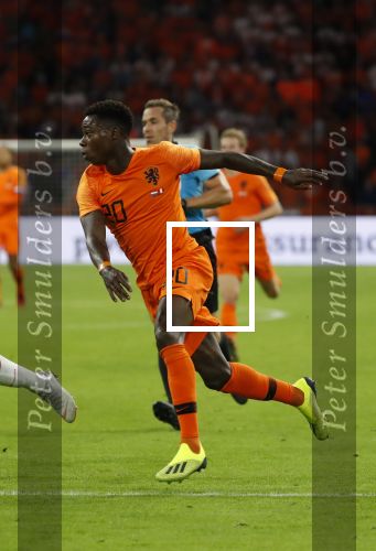 Amsterdam, 6 September 2018
Nederland-Peru, eindstand 2-1
Quincy Promes
