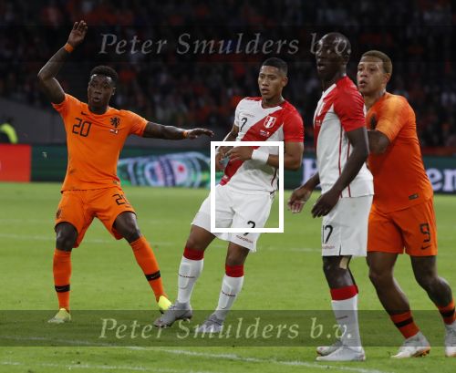 Amsterdam, 6 September 2018
Nederland-Peru, eindstand 2-1
Quincy Promes