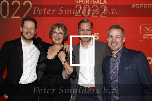 Amsterdam 21 december 2022
Sportman en Sportvrouw van het jaar Gala in AFAS Live. Rabobank medewerkers o.a. Lars Peels
