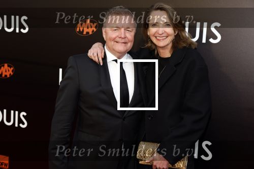 Amsterdam 11 april 2022
Premiere documentaire Louis  over het leven van Louis v Gaal in Tuschinski. Louis kwam samen met zijn vrouw Truus. Rene Mioch met een vriendin