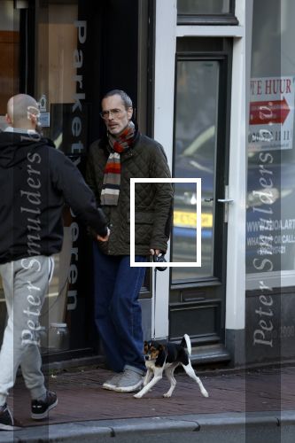Amsterdam 2 januari 2023
Rolf Snoeren ( Victor en Rolf) wandelt met zijn hond door het centrum van Amsterdam