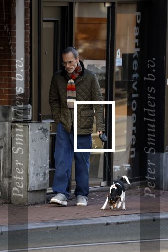 Amsterdam 2 januari 2023
Rolf Snoeren ( Victor en Rolf) wandelt met zijn hond door het centrum van Amsterdam