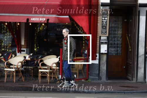Amsterdam 2 januari 2023
Rolf Snoeren ( Victor en Rolf) wandelt met zijn hond door het centrum van Amsterdam
