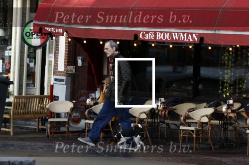 Amsterdam 2 januari 2023
Rolf Snoeren ( Victor en Rolf) wandelt met zijn hond door het centrum van Amsterdam