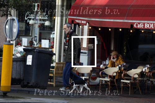 Amsterdam 2 januari 2023
Rolf Snoeren ( Victor en Rolf) wandelt met zijn hond door het centrum van Amsterdam
