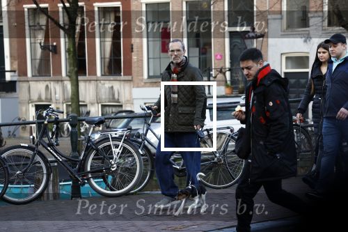 Amsterdam 2 januari 2023
Rolf Snoeren ( Victor en Rolf) wandelt met zijn hond door het centrum van Amsterdam
