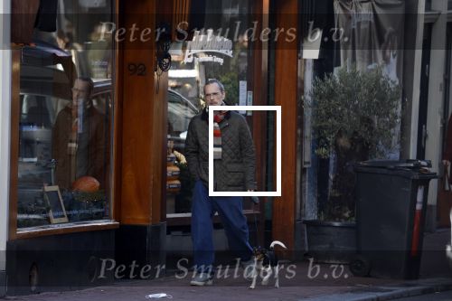 Amsterdam 2 januari 2023
Rolf Snoeren ( Victor en Rolf) wandelt met zijn hond door het centrum van Amsterdam