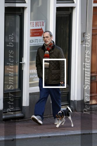 Amsterdam 2 januari 2023
Rolf Snoeren ( Victor en Rolf) wandelt met zijn hond door het centrum van Amsterdam