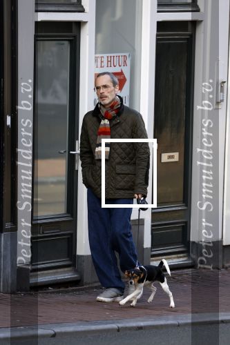 Amsterdam 2 januari 2023
Rolf Snoeren ( Victor en Rolf) wandelt met zijn hond door het centrum van Amsterdam