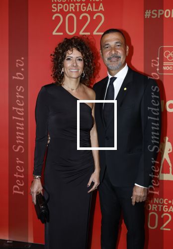 Amsterdam 21 december 2022
Sportman en Sportvrouw van het jaar Gala in AFAS Live. Ruud Gullit met zijn vriendin Karin de Rooij