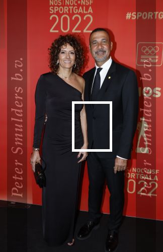 Amsterdam 21 december 2022
Sportman en Sportvrouw van het jaar Gala in AFAS Live. Ruud Gullit met zijn vriendin Karin de Rooij