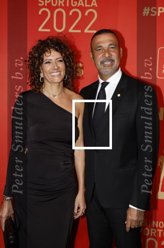 Amsterdam 21 december 2022
Sportman en Sportvrouw van het jaar Gala in AFAS Live. Ruud Gullit met zijn vriendin Karin de Rooij
