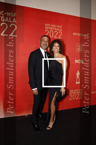 Amsterdam 21 december 2022
Sportman en Sportvrouw van het jaar Gala in AFAS Live. Ruud Gullit met zijn vriendin Karin de Rooij