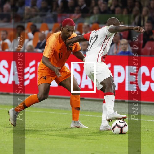 Amsterdam, 6 September 2018
Nederland-Peru, eindstand 2-1
Ryan Babel