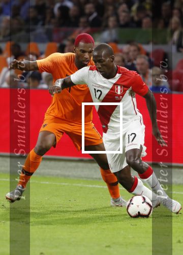 Amsterdam, 6 September 2018
Nederland-Peru, eindstand 2-1
Ryan Babel
