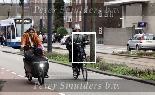 Amsterdam 7 januari 2023
Saar koningsberger op de fiets in Amsterdam zuid