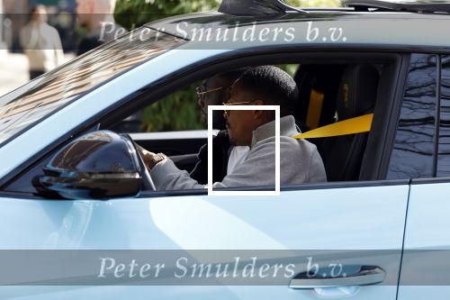 Amsterdam 11 april 2022
Steven Bergwijn in zijn Lamborghini Urus in Amsterdam zuid