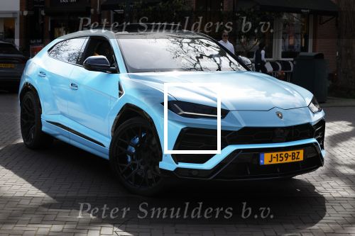 Amsterdam 11 april 2022
Steven Bergwijn in zijn Lamborghini Urus in Amsterdam zuid