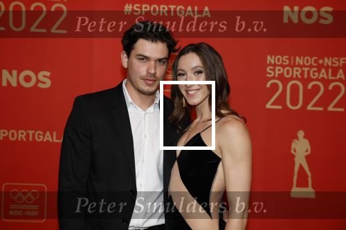 Amsterdam 21 december 2022
Sportman en Sportvrouw van het jaar Gala in AFAS Live. Suzanne Schulting kwam met haar vriend Sam v Royen