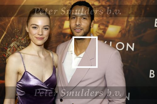 Amsterdam 9 januari 2022
Premiere Babylon in Tuschinski.
Tarrikh Janssen met partner Lonneke Bakker