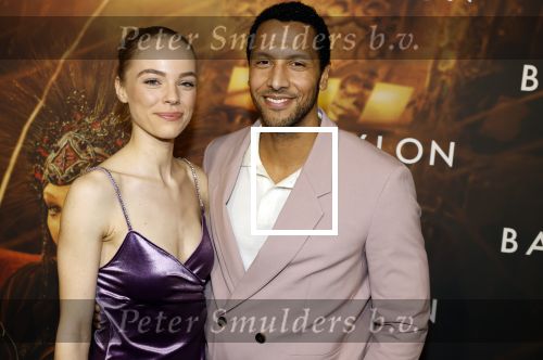 Amsterdam 9 januari 2022
Premiere Babylon in Tuschinski.
Tarrikh Janssen met partner Lonneke Bakker