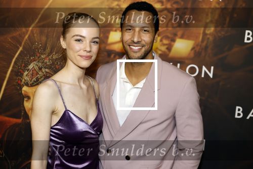 Amsterdam 9 januari 2022
Premiere Babylon in Tuschinski.
Tarrikh Janssen met partner Lonneke Bakker