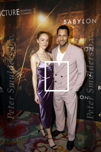 Amsterdam 9 januari 2022
Premiere Babylon in Tuschinski.
Tarrikh Janssen met partner Lonneke Bakker