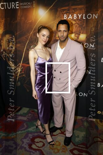 Amsterdam 9 januari 2022
Premiere Babylon in Tuschinski.
Tarrikh Janssen met partner Lonneke Bakker
