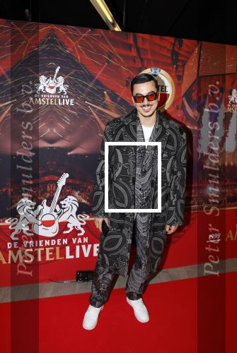 Rotterdam 5 januari 2023
25 jaar vrienden van Amstel Live in ahoy.
Timor Steffens met een kennis