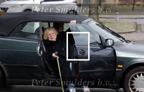 Hilversum 29 december 2022
Bij Beeld en Geluid op het mediapark  konden mensen afscheid nemen van Han Peekel . Tineke de Nooij