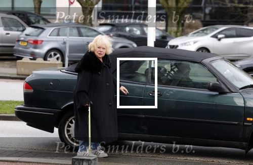Hilversum 29 december 2022
Bij Beeld en Geluid op het mediapark  konden mensen afscheid nemen van Han Peekel . Tineke de Nooij