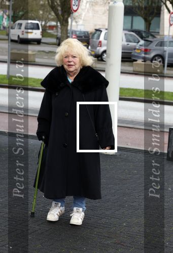 Hilversum 29 december 2022
Bij Beeld en Geluid op het mediapark  konden mensen afscheid nemen van Han Peekel . Tineke de Nooij
