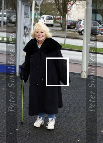 Hilversum 29 december 2022
Bij Beeld en Geluid op het mediapark  konden mensen afscheid nemen van Han Peekel . Tineke de Nooij