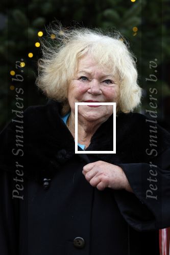 Hilversum 29 december 2022
Bij Beeld en Geluid op het mediapark  konden mensen afscheid nemen van Han Peekel . Tineke de Nooij