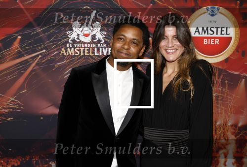 Rotterdam 5 januari 2023
25 jaar vrienden van Amstel Live in ahoy.
Typhoon met zijn vriendin Marie Broekman
