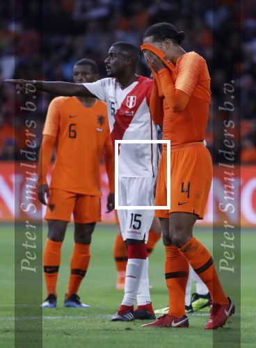 Amsterdam, 6 September 2018
Nederland-Peru, eindstand 2-1
Virgil v Dijk